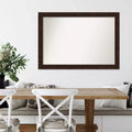 Miroir mural étroit en bronze non biseauté
