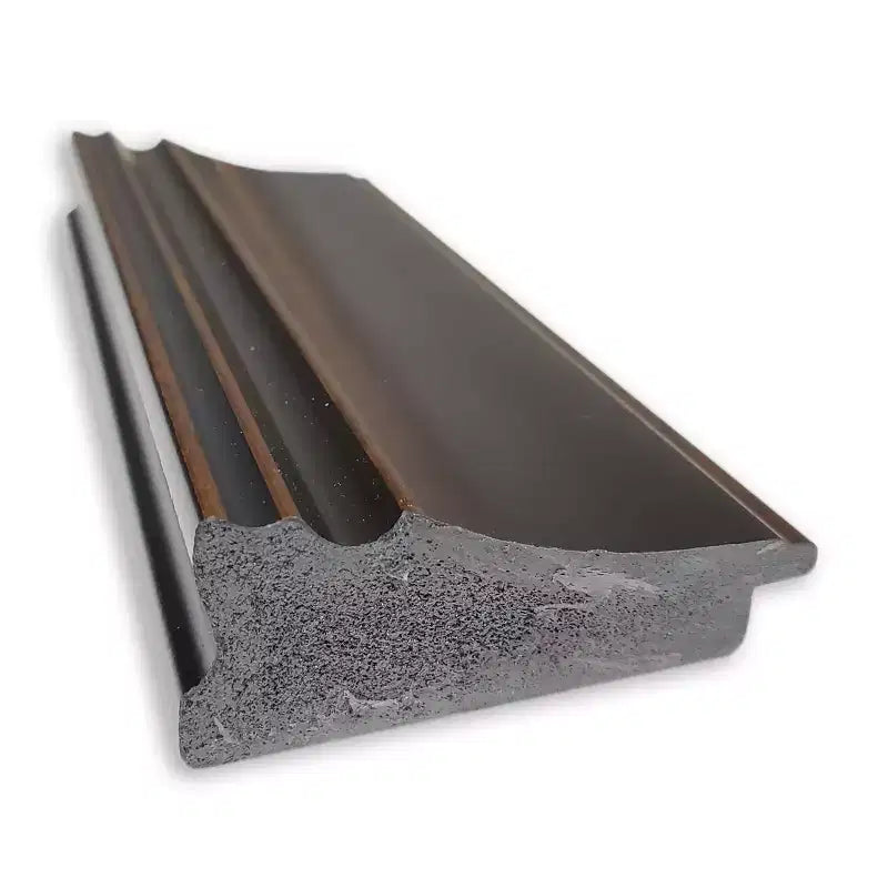 Miroir mural en bronze frotté non biseauté : Rectangle moderne avec quincaillerie de montage incluse