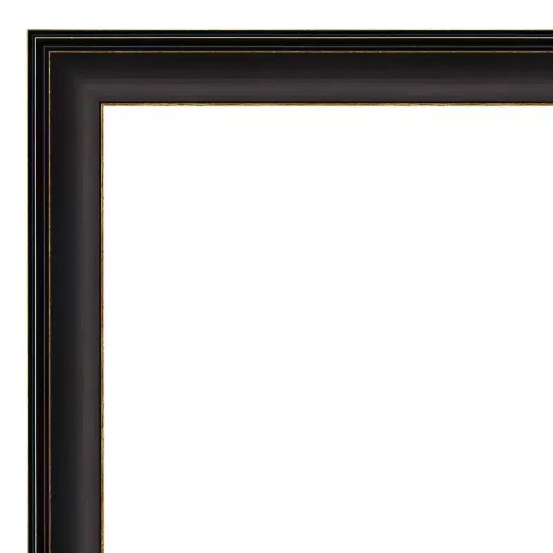 Miroir mural en bronze frotté non biseauté : Rectangle moderne avec quincaillerie de montage incluse