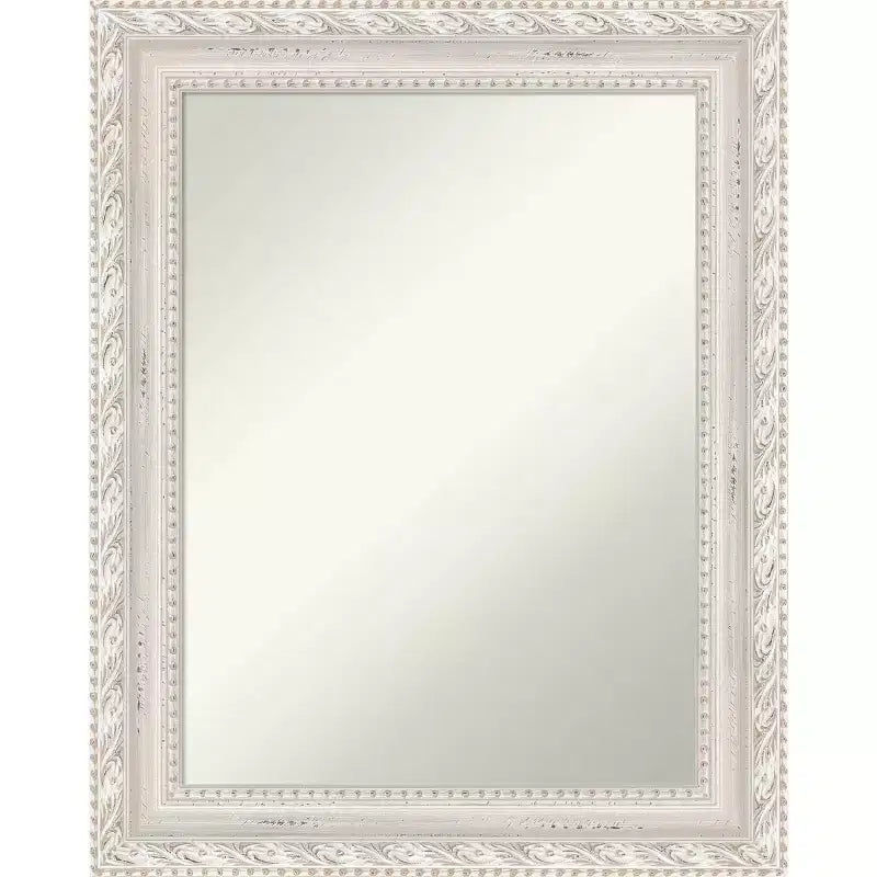 24"x30" Opera Wood Wall Mirror Modern Rectangle No Assembly - Amanti Art