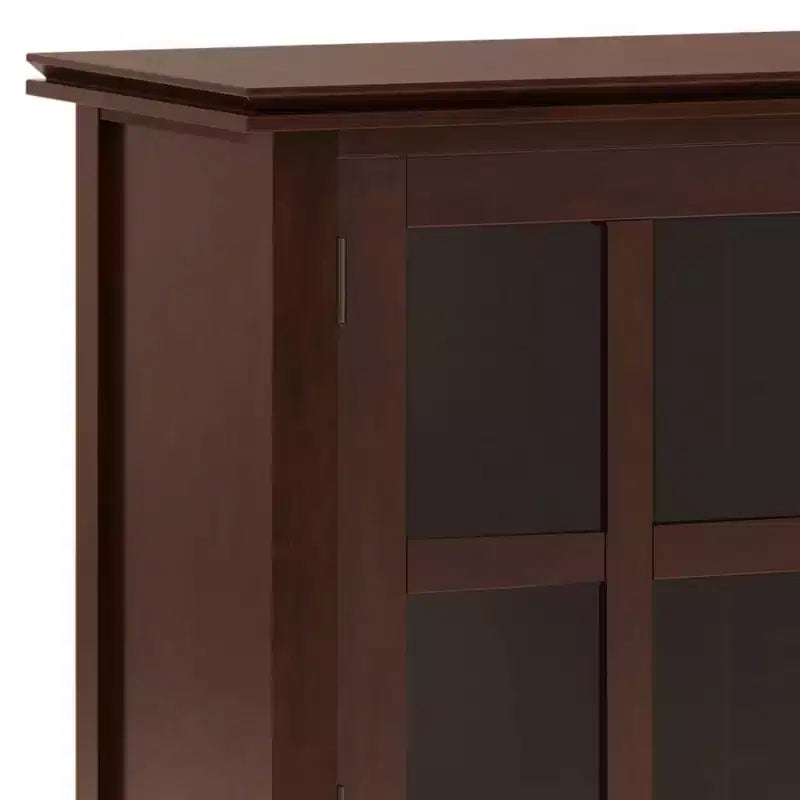 Bahut Russet Brown : Bois massif 3 tiroirs 2 portes
