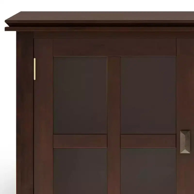 Bahut Russet Brown : Bois massif 3 tiroirs 2 portes