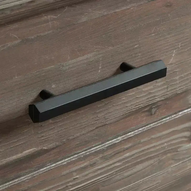 Table basse carrée Pin Galet : MDF style Ferme