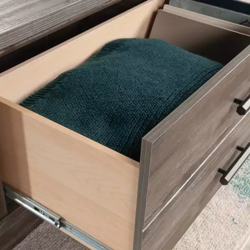 Table basse carrée Pin Galet : MDF style Ferme