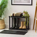 Étagère de rangement en plastique pour garage, intérieur/extérieur