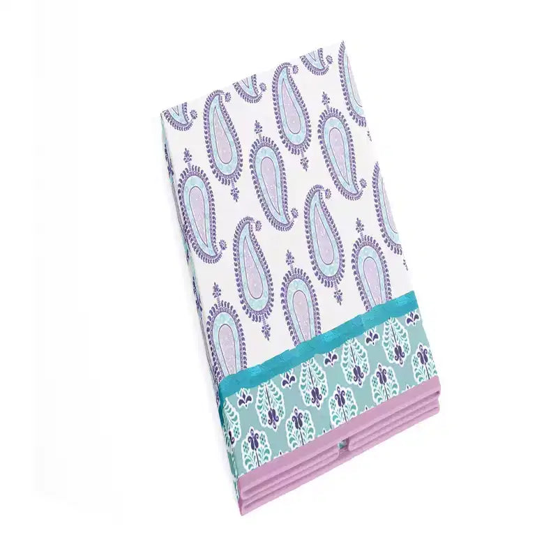 Panier à linge pliable aqua/lilas/violet