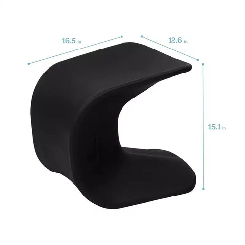Hauteur d'assise flexible de 35,5 cm à 38,3 cm