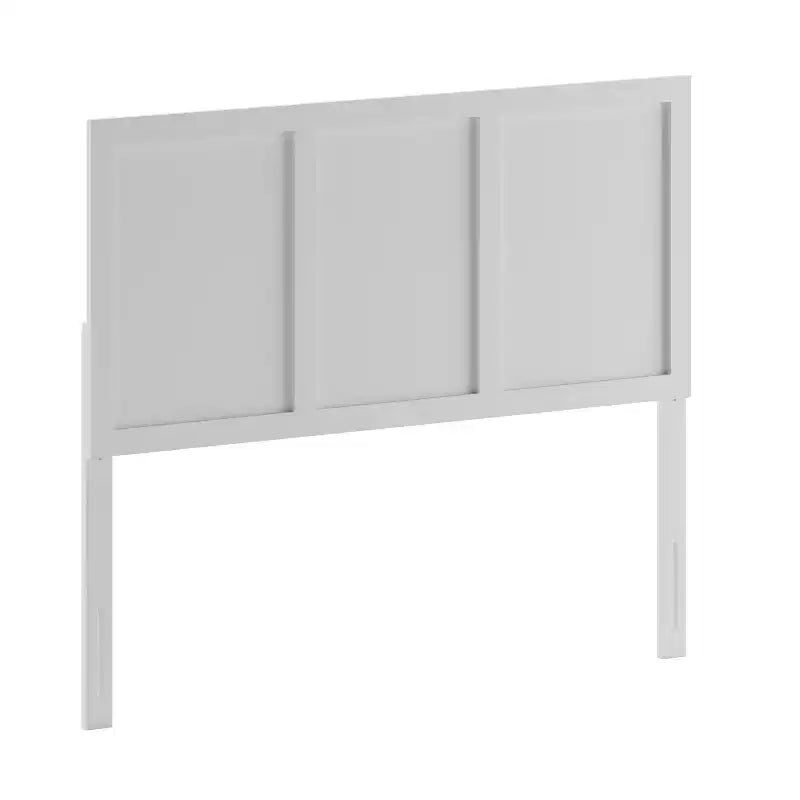 Merrick Lane Raised Panel Wooden Adjustable Headboard Only