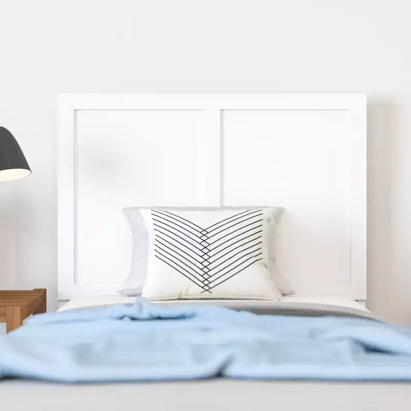 Tête de lit en bois à panneaux surélevés, réglable, seulement