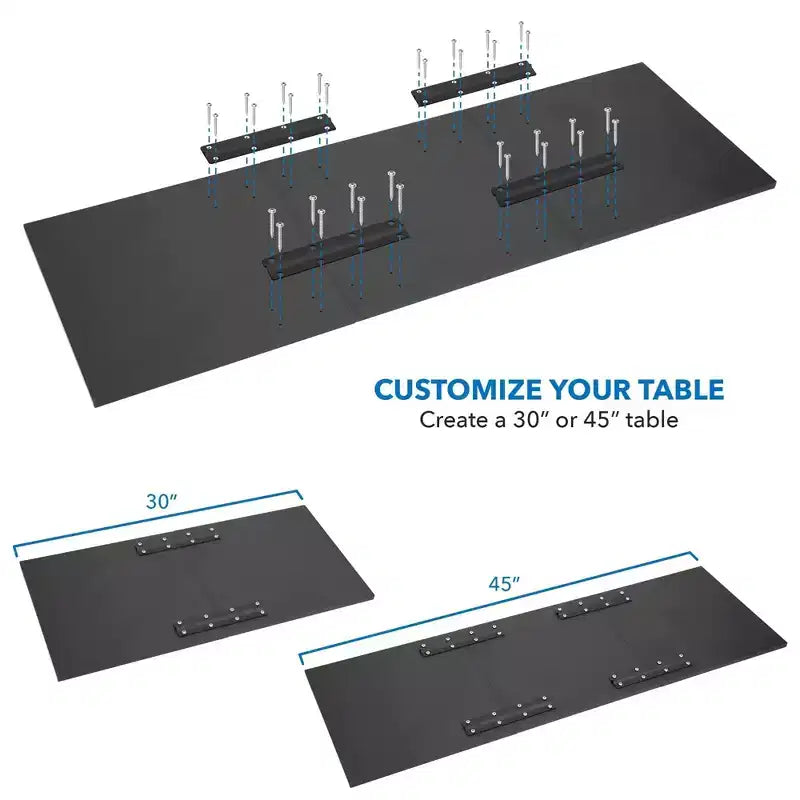 Table pliante murale rabattable robuste pour cuisine, bureau, buanderie, garage, sous-sol