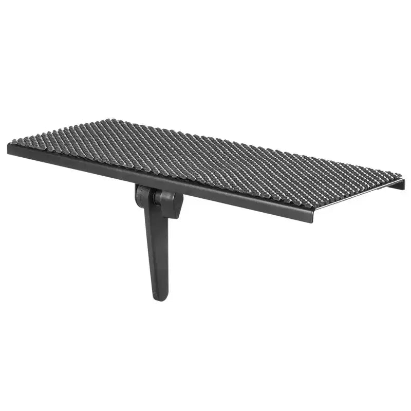Mount-It! Wall Mounted Above TV Shelf | Adjustable Screen Top Shelf For Cable Box Streaming Device | 12 in. Wide Anti-Skid Platform | 13.6 Lbs.