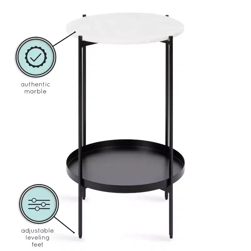 Table d'appoint somptueuse