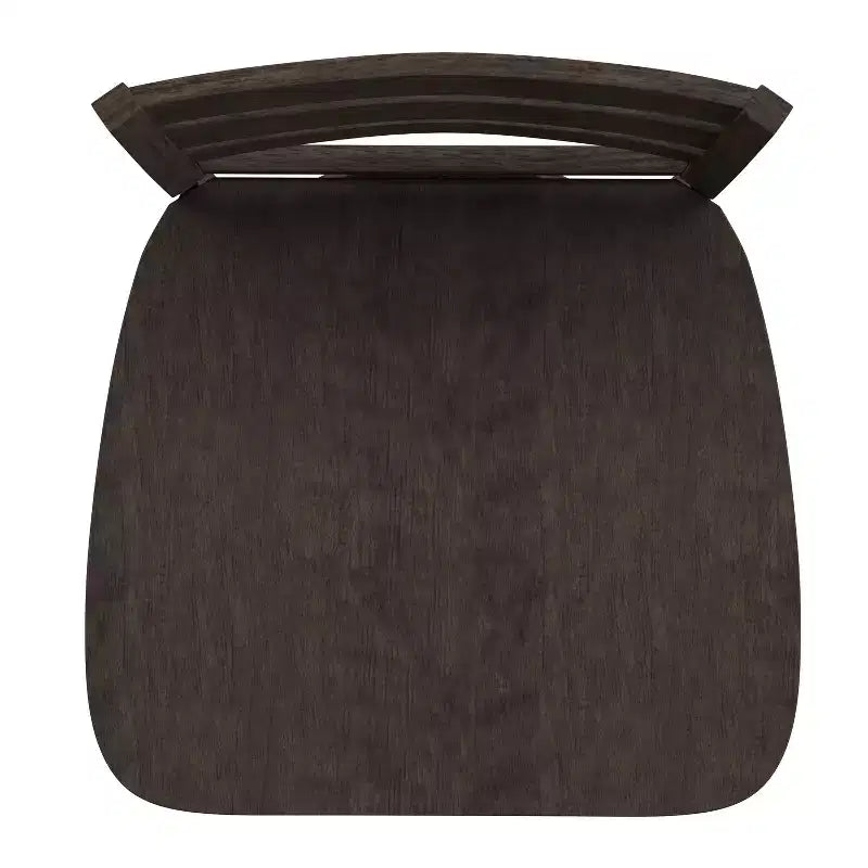 Tabouret de bar pivotant classique en bois à dossier échelle, de qualité commerciale, avec assise en bois massif