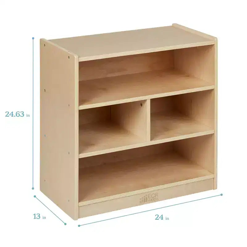 Meuble de rangement à roulettes pour blocs de construction, petit mobilier de classe