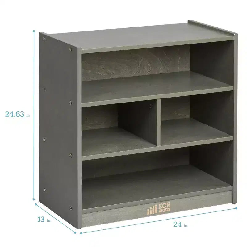 Meuble de rangement à roulettes pour blocs de construction, petit mobilier de classe