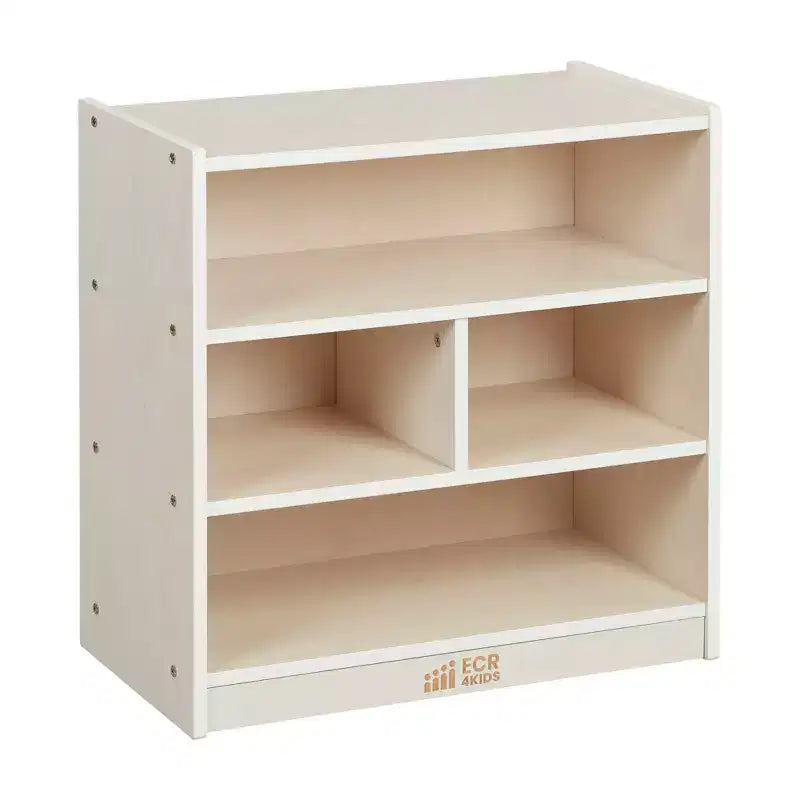Meuble de rangement à roulettes pour blocs de construction, petit mobilier de classe