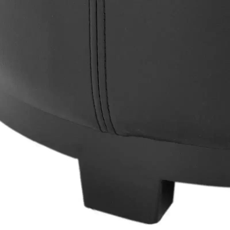 Pouf plateau rond