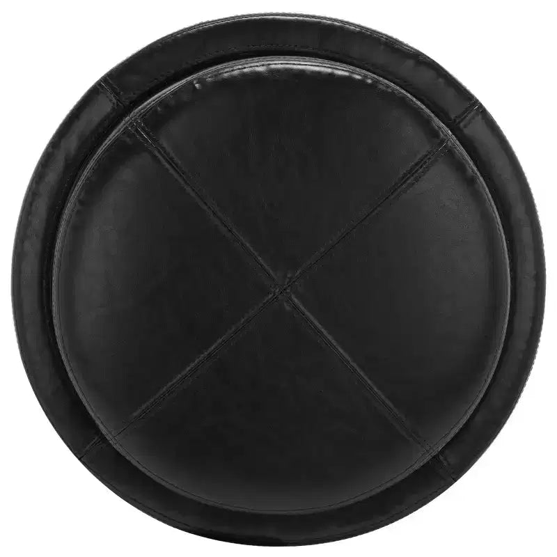 Pouf plateau rond