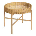 Kaplan Early Learning Washable Wicker Mirrored Table