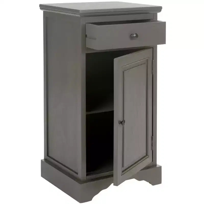 Armoire de rangement grise