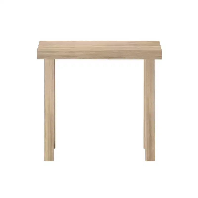 Console en bois massif Style ferme classique Table de canapé Table d'entrée étroite pour couloir