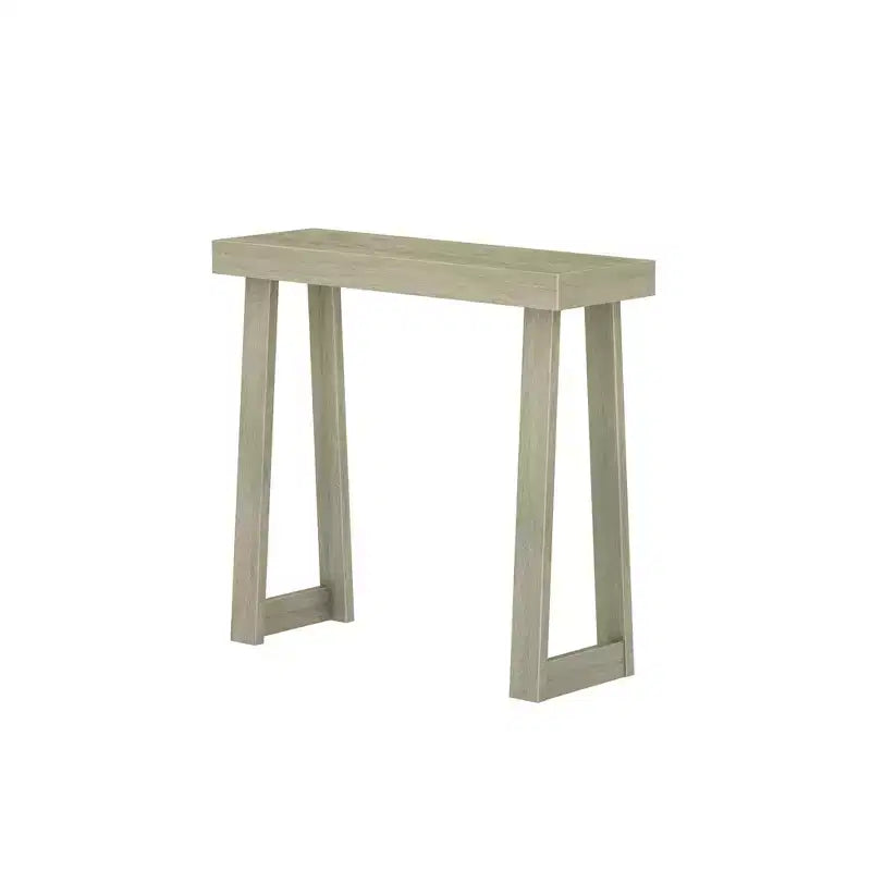 Console en bois massif Style ferme classique Table de canapé Table d'entrée étroite pour couloir