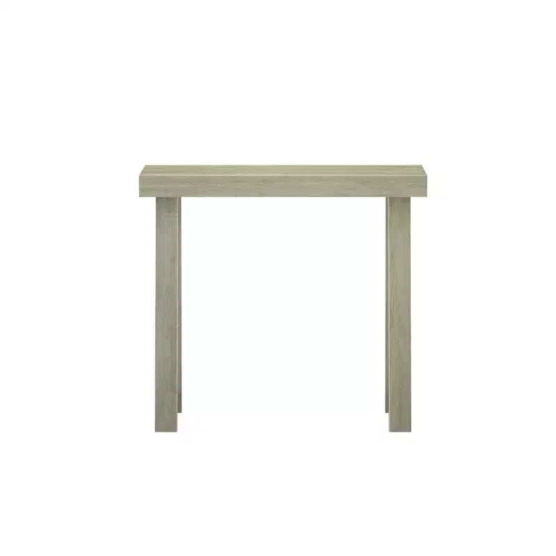 Console en bois massif Style ferme classique Table de canapé Table d'entrée étroite pour couloir