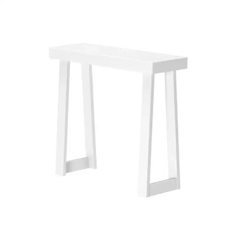 Console en bois massif Style ferme classique Table de canapé Table d'entrée étroite pour couloir