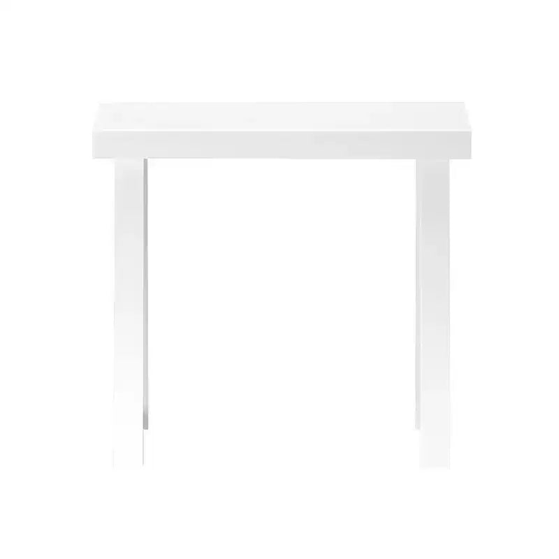 Console en bois massif Style ferme classique Table de canapé Table d'entrée étroite pour couloir