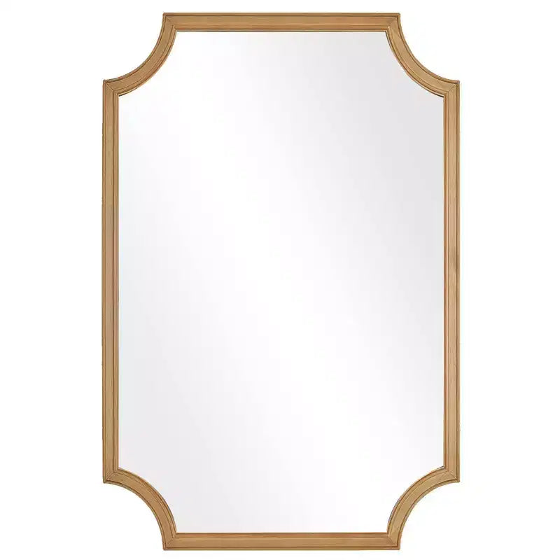 WallBeyond Farm Wall Mirror-F Natural Wood